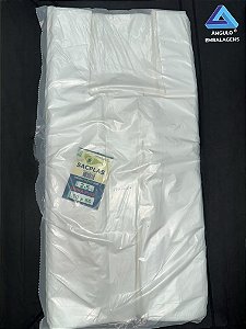 SACOLA 50X60 PLUS BRANCA C/ 2,5 KG