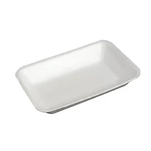 BANDEJA ISOPOR CFL002 BRANCA C/100 UND 21x14x28