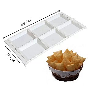 FORMA P/ PASTEL FAZ 6 UNIDADES