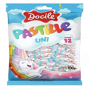 Pastille Mini Docile 12 unicórnio 100Gr