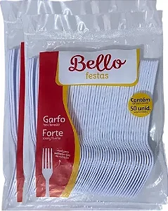 GARFO FORTE BRANCO C/500 UND