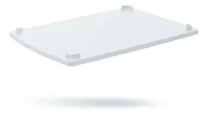 TAMPA PARA CAIXA PLAST 130lts BRANCA - SOMENTE TAMPA