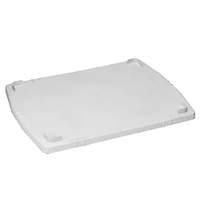 TAMPA PARA CAIXA PLAST 180lts BRANCA - SOMENTE TAMPA 89x65