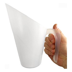 CONCHA PLASTICA MEDIA NATURAL 16X11X19 C/ALCA