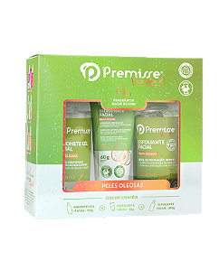 KIT FACIAL PELES OLEOSAS 3 PRODUTOS