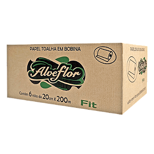 PAPEL TOALHA BOBINA FIT 6X20X200MTS