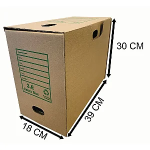CAIXA PAPELAO ARQUIVAO 39X18X30 R.1408