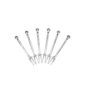 ESPETINHO PARA PETISCO BRANCO C/100 UND