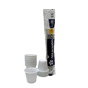 COPO 50ML PREMIUM BRANCO C/100