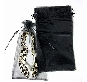 SACO ORGANZA 20X35 PRETO PAC C/10 UNID