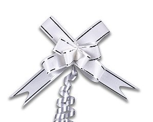 LACO PRONTO 39X18 BRANCO / PRATA C/10