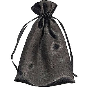 SACO CETIM PRETO 10X12 PACOTE C/10 UNIDADES