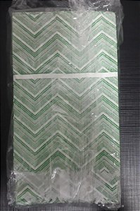 SACO LANCHE MINI VERDE 11,5X10,5CM C/100