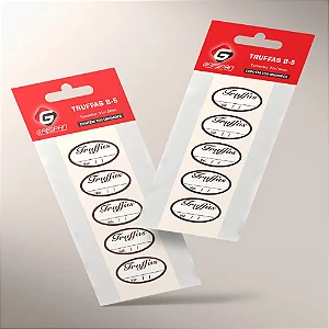 ETIQUETA TRUFFAS B5 OVAL PCT C/100 31X18