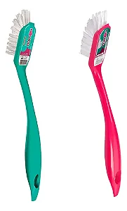 ESCOVA CANTO BETTANI VERDE/ROSA