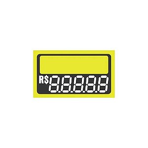 PLACA PVC PEQUENA 40x25MM PCT 15UN