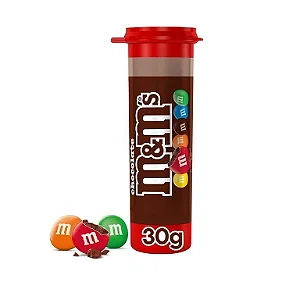 CHOCOLATE M&M MINI AO LEITE TUBO 30G
