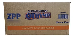 SACOLA 38X48 LEITOSA CX C/1000 UND OTHYMO