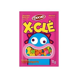 Chiclete X-cle Tutti-Frutti Docile 11Gr