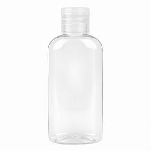 FRASCO CILINDRICO COM TAMPA FLIP TOP R18 - 60ML - 10 UNIDADES