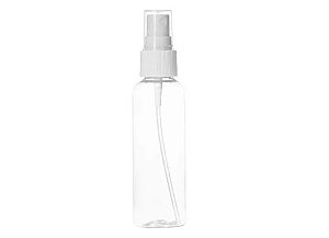 FRASCO CILINDRICO COM TAMPA SPRAY 60ML COM 10 UNIDADES