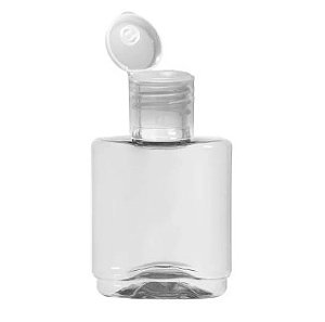 FRASCO REPARADOR COM TAMPA FLIP TOP 35ML - 10 UNIDADES