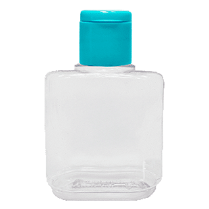 FRASCO REPARADOR COM TAMPA FLIP TOP AZUL 35ML - 10 UNIDADES