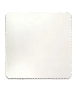 CAKE BOARD BRANCO QUADRADO 320MM UNIDADE