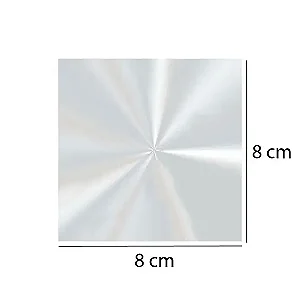 TAPETINHO QUADRADO N.7 TRANSPARENTE C/100