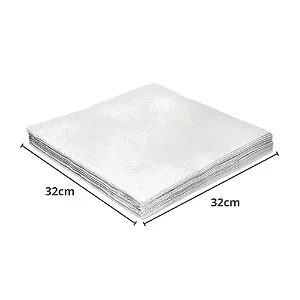 GUARDANAPO BRANCO FOLHA DUPLA 32X32 CM C/20 UND