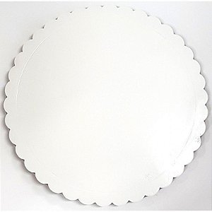 CAKE BOARD BRANCO REDONDO 229MM UNIDADE