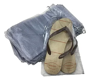 SACO ORG. 20X35 PRATA C/10 UNID