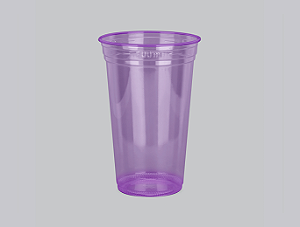 COPO NEON LILAS LISO 770ML C/50 UND