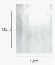 SACO PP 18 X 25 0,10 KG