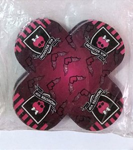 FORMA 4 PETALAS MONSTER HIGH C/50 UND