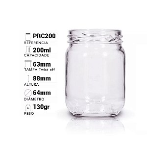 POTE CONSERVA 200ML