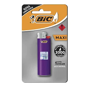ISQUEIRO BIC MAXI UNIDADE