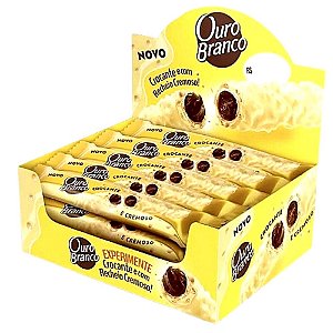 CHOCOLATE WAFER RECHEIO OURO BRANCO 25G