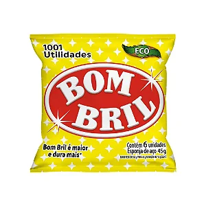 ESPONJA DE ACO BOMBRIL 45 GRAMAS