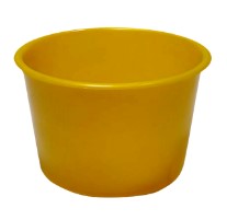 BALDE PIPOCA AMARELO ESCURO 1,5 LT