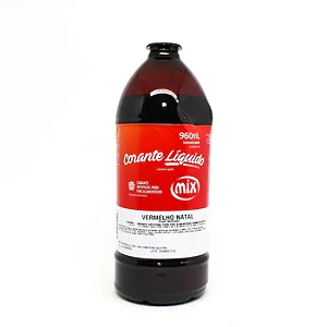 CORANTE LIQ.VERMELHO NATAL 960ML