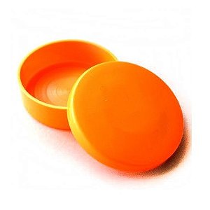 LATINHA PLASTICA LARANJA C/10 5X1,5 20GRS