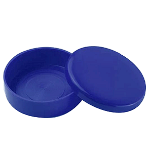 LATINHA PLAST. AZUL ESCURO C/10 UND 5X1 20GRS