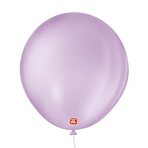 BALAO LISO 9 REDONDO LILAS BABY PCT C/50 UNIDADES