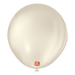 BALAO LISO 7 REDONDO AREIA PCT C/50 UNIDADES