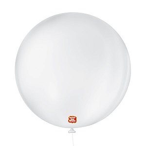 BALAO LISO 5 REDONDO BRANCO POLAR C/50 UND