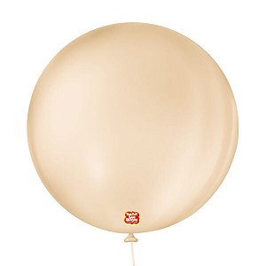 BALAO LISO 5 REDONDO BEGE C/50 UND
