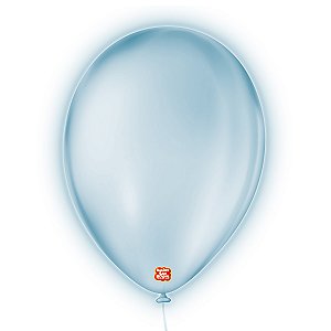 BALAO 9 NEON AZUL C/25 UNIDADES