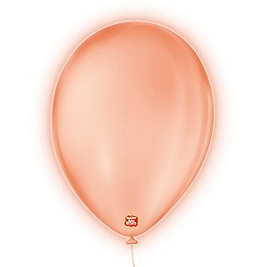 BALAO 9 NEON LARANJA CITRICO C/25 UNIDADES