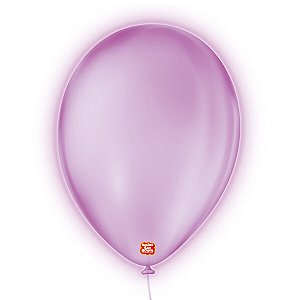BALAO 5 NEON VIOLETA C/25 UNIDADES